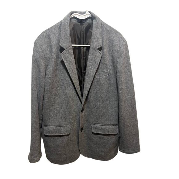 L.L. Bean Other - L. L. Bean Wool Blend Blazer Gray Sports Coat Suit Jacket Men's size 40